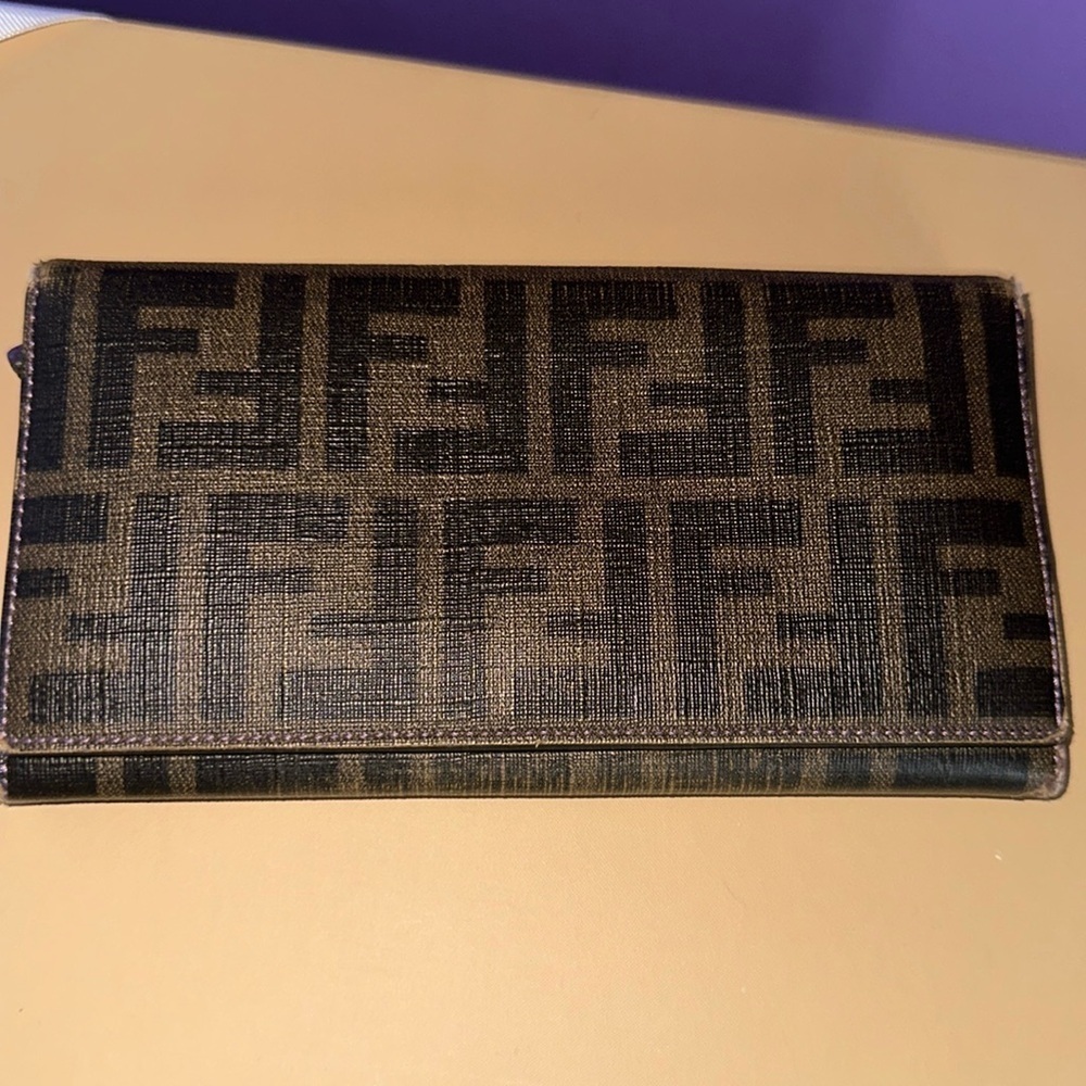 FENDI Zucca Wallet